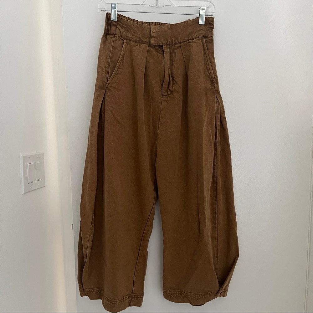 Free people cool harbor wide leg pants